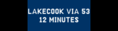 LAKECOOK VIA 53 10 MINUTES 